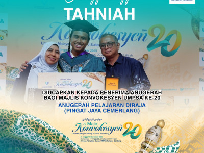 BSD Graduates Receive University and Faculty Awards at UMPSA’s 20th Convocation Ceremony