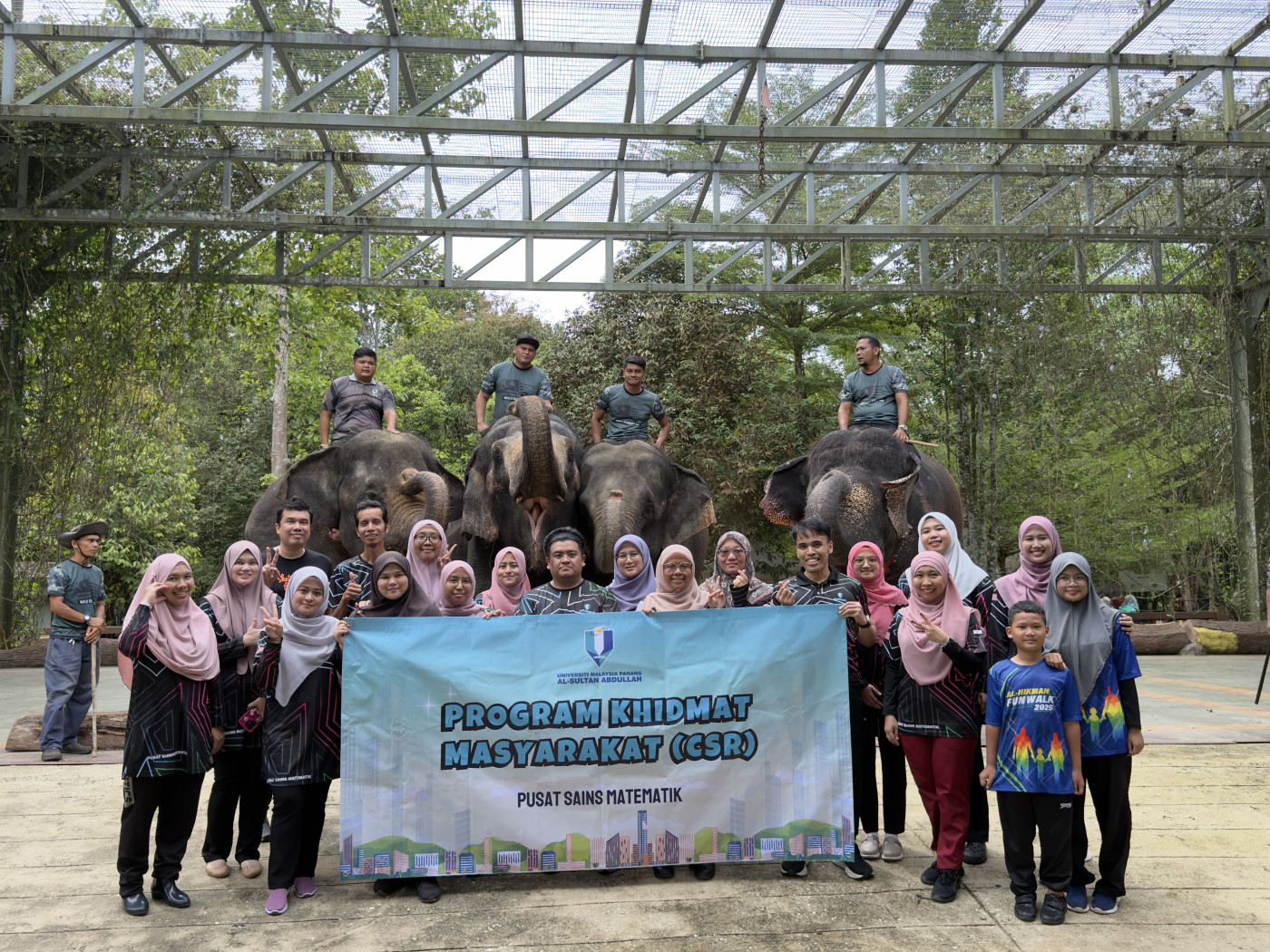 PPSM Community Engages with Nature at Kuala Gandah Elephant Sanctuary, Lanchang, Pahang