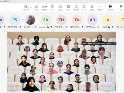 PSM UMPSA through Essential Engineering Mathematics course Hosts Global Classroom with  Lecturer from Princess Nourah bint Abdulrahman University