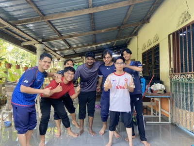 Flood Relief Volunteer Programme: Community Clean-Up at Ms. Siti Fatimah Khairon’s Residence by the Data Analytics Student (BSD), Centre for Mathematical Sciences