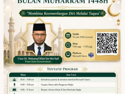 PSM’s Muharram 1448H Religious Talk Strengthens the Practice of Taqwa Among the UMPSA Community