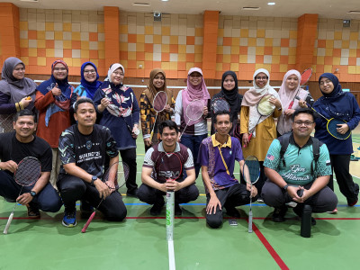 Club ALPHA Hosts Healthy Lifestyle Badminton Program for PSM Staff